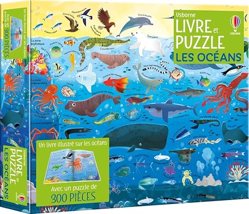 Les océans - Coffret livre et puzzle - dès 7 ans von USBORNE
